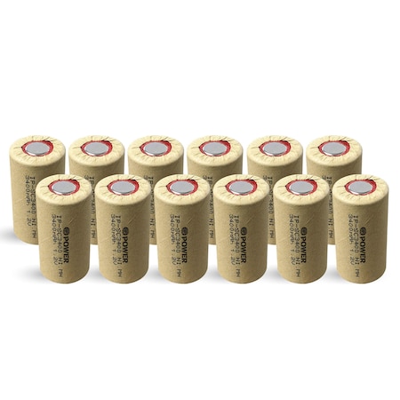 Ip Power Sub C Ni-Mh 3400mAh - 12PK IP-NH-SC-3400-FT-12
